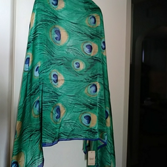 X&F Fashion Peacock Scarf/Shawl Wrap - Picture 1 of 4